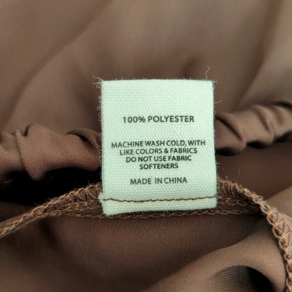 Rumored Sultry Cinch Harem Pants Drawstring Waist And Ankles Pinecone Brown S - Picture 11 of 13